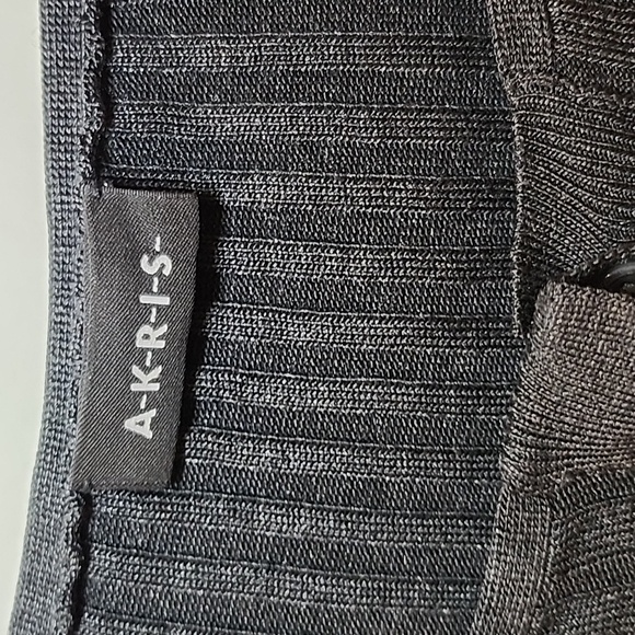 Akris Black Ribbed Sweater - Picture 8 of 16